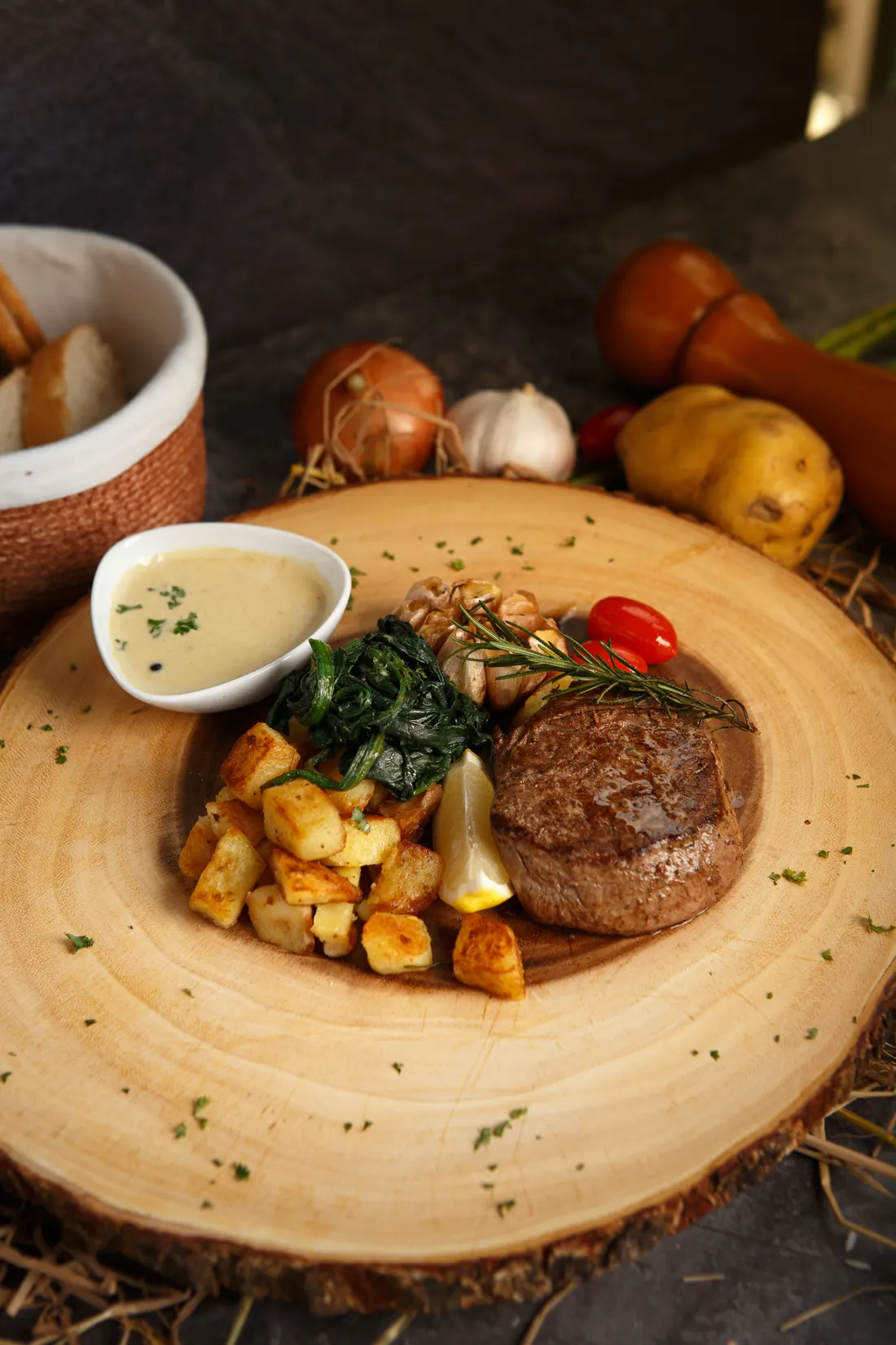 Beef Tenderloin at VIVA Rooftop